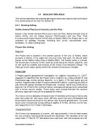 Final EIR 4.4 Geology and Soils