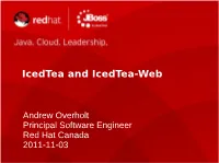 Icedtea and Icedtea-Web