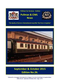 Pullman Car Services - Archive
