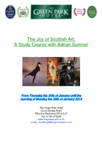The Joy of Scottish Art; a Study Course with Adrian Sumner