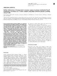 Further Delineation of Chromosomal Consensus Regions in Primary