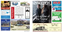 Game’ 2 X 3.5" Ad Aidan Gillen and Sophie Turner Star in “Game of Thrones,” Premiering Sunday on HBO