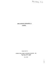 Human Resources Development Ii Djibouti