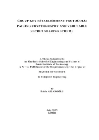 Pairing Cryptography and Verifiable Secret Sharing Scheme