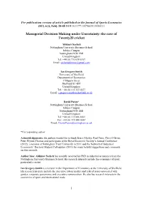 Theoretical Framework