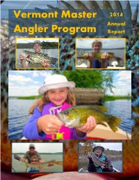 Vermont Master Angler Program