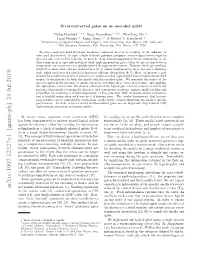 Error-Corrected Gates on an Encoded Qubit
