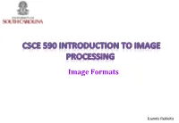 Image Formats