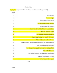 Page Introduction 3 Ancient Origin 10 Cr