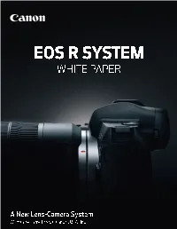 Canon's EOS R White Paper