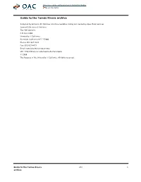 Guide to the Tomás Rivera Archive