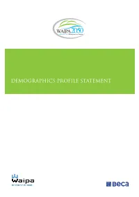 Demographics Profile Statement
