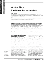 Positioning the Nation State
