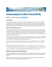 Understanding Post Office Protocol (POP3)