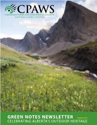 2018 Green Notes Newsletter