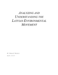 Analyzing and Understanding the Latvian Environmental