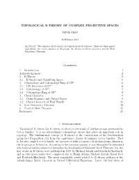 Topological K-Theory of Complex Projective Spaces