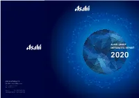 Asahi Group Integrated Report 2020