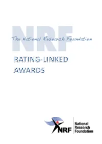 NRF Rating-Linked Awards