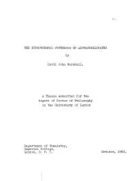 THE HYDROTHERMAL SYNTHESIS of ALUMINOSILICATES by David