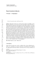 Planet Formation in Binaries 3