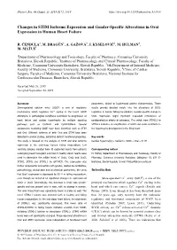 Changes in STIM Isoforms Expression and Gender-Specific Alterations in Orai Expression in Human Heart Failure