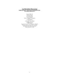 Constructing a Narrative Discourse in Iau