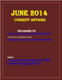 Current Affairs