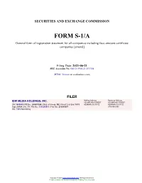 IDW MEDIA HOLDINGS, INC. Form S-1/A Filed 2021-06-21