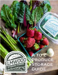 A to Z Veggie Guide