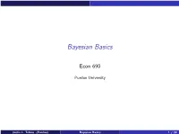 Bayesian Basics