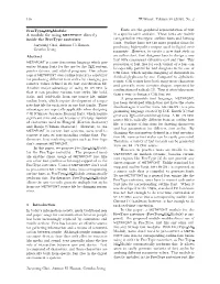 A Module for Using METAFONT Directly Inside the Freetype Rasterizer 138 Tugboat, Volume 39 (2018), No