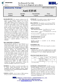 Anti-EIF4E Code No