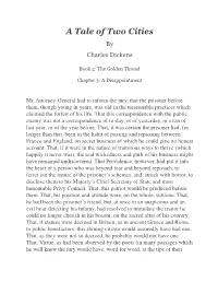 A Tale of Two Cities by Charles Dickens