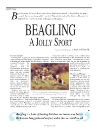 Beagles and Beagling