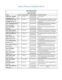 Key Committees and Members