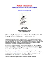 Ralph Steadman a Comprehensive Guide for Collectors