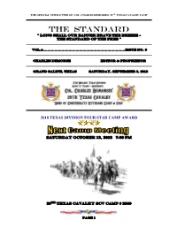 The Official Newsletter of Col