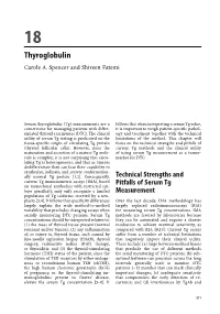 Thyroglobulin Carole A