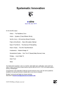 April Newsletter
