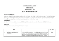 Darwen Town Deal Board Action Minutes Friday 24Th