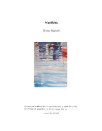 Manifolds Bruno Martelli