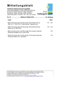 Mitteilungsblatt