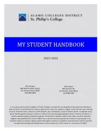 My Student Handbook