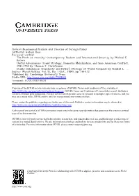 Neoclassical Realism and Theories of Foreign Policy