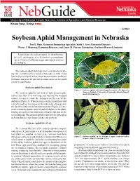 Soybean Aphid Management in Nebraska Tom E