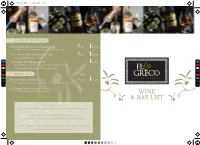 Wine List.Pdf 1 27/11/2017 11:42