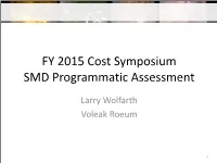 Cost and Schedule Performance