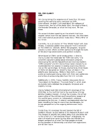 CV Mr Jim Clancy
