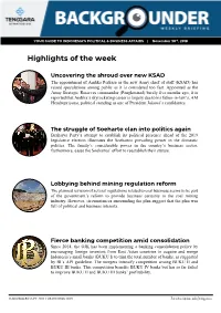 Highlights of the Week